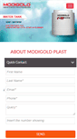 Mobile Screenshot of modigoldplast.com